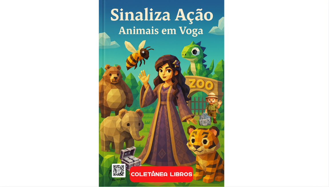 Capa do livro SinalizaAção — Animais em Voga